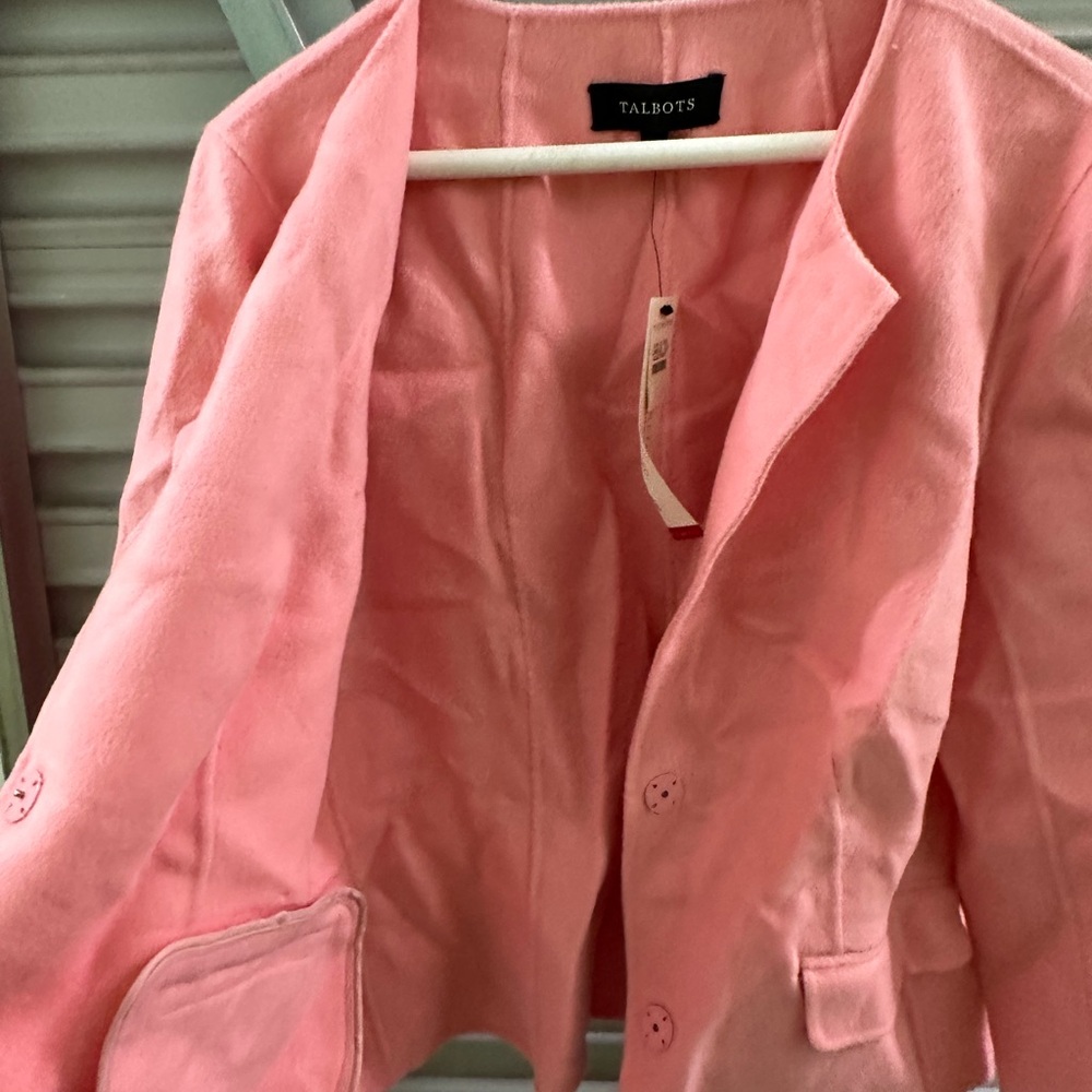Talbots ultra soft double feasted women’s jacket - Picture 3 of 9